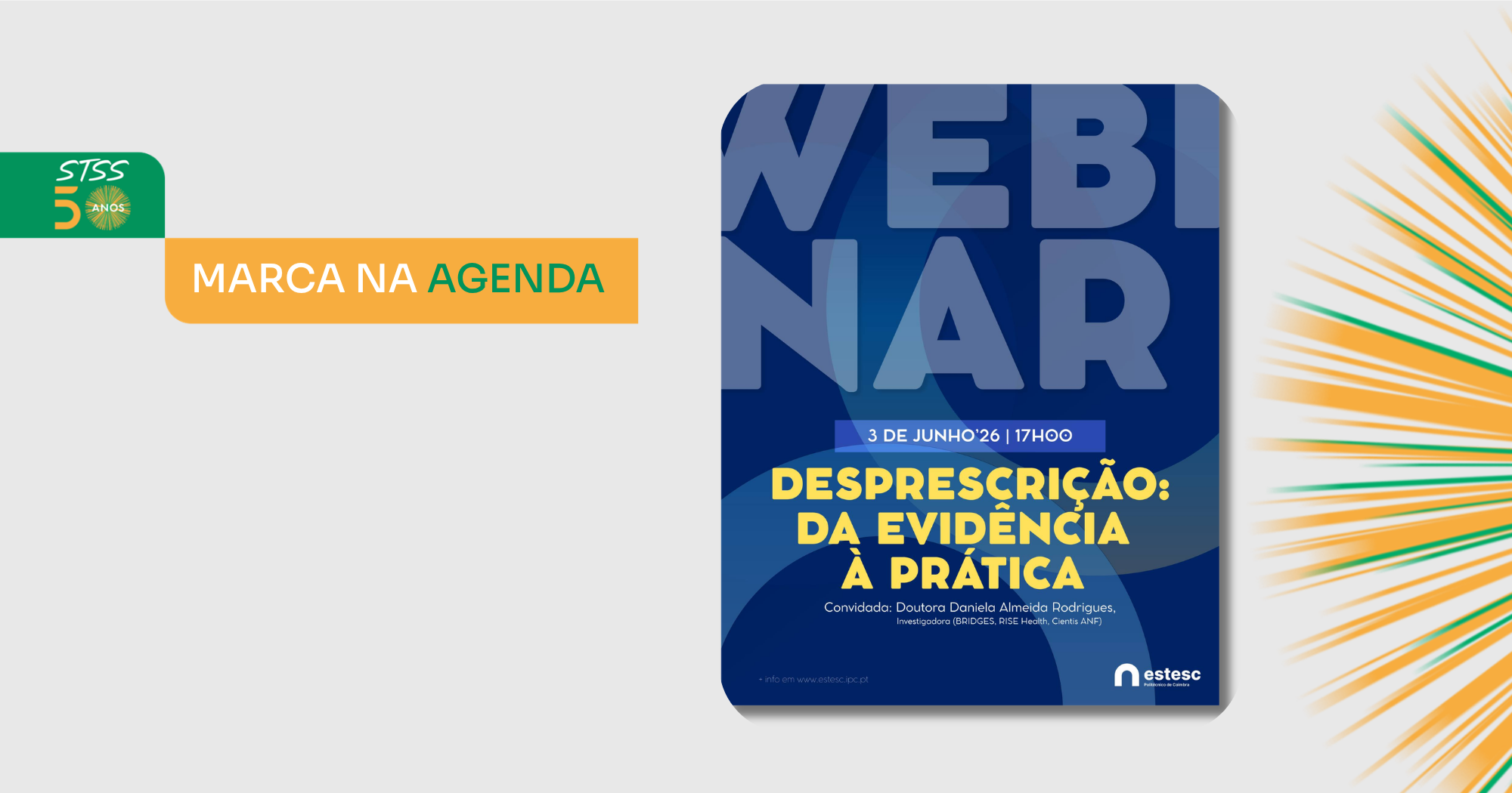 WEBINAR | Desprescrição: da evidência à prática